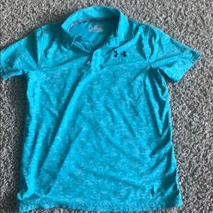 Under armour kids golf shirt